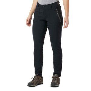 Columbia Women's Black Slim Fit Outdoor Trail Casual Hiking Pants Size 32